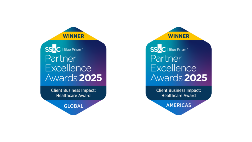 SS&C Blue Prism Partner Excellence Awards 2025 — Global & Americas winner
